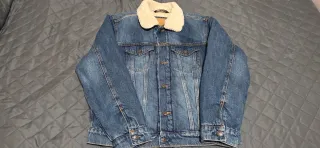 Chaqueta vaquera Zara forro borrego