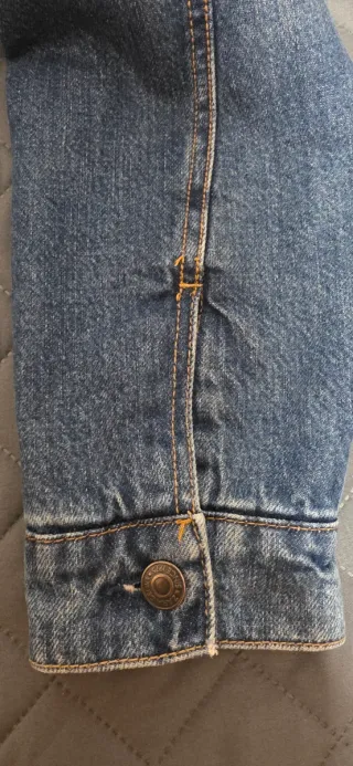 Chaqueta vaquera Zara forro borrego