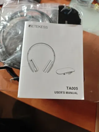 Cascos TV RETEKESS TX Negros