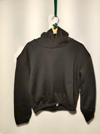 Tuta felpata donna nera