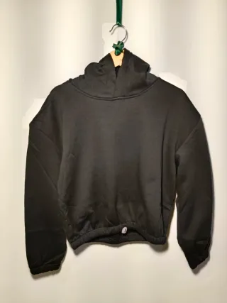 Tuta felpata donna nera