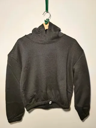 Tuta felpata donna nera