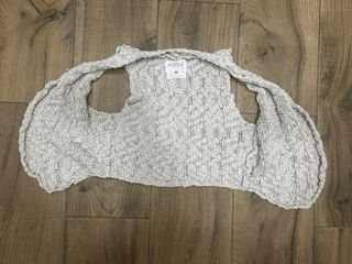 Chaqueta H&M Lana Beige Talla L