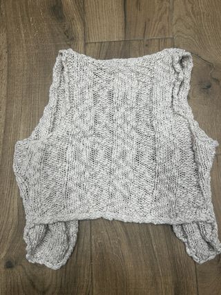 Chaqueta H&M Lana Beige Talla L