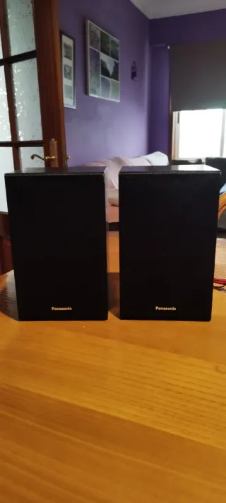 2 Altavoces Panasonic SB-PM02 Negros