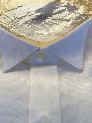 Camisa vestir blanca T-36 nueva