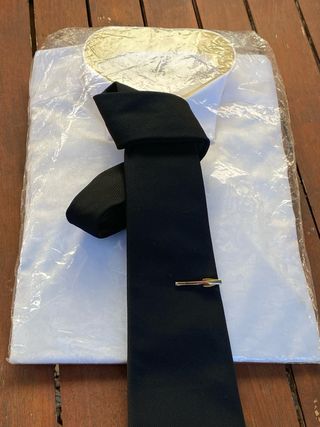 Camisa vestir blanca T-36 nueva