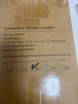 Limpiador a Vapor Portátil Klona EM-307