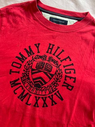 Camiseta Tommy Hilfiger Talla S - Roja - Original
