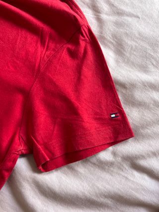 Camiseta Tommy Hilfiger Talla S - Roja - Original
