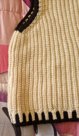 Maglione donna senza maniche