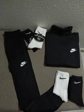 Conjunto Nike Mallas polera no ago envios sol Madr