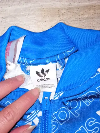 Giacca Adidas uomo blu
