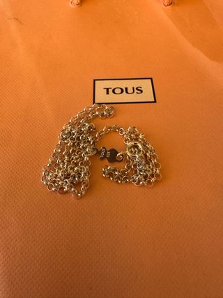 Cadena Tous 45 cm Plata