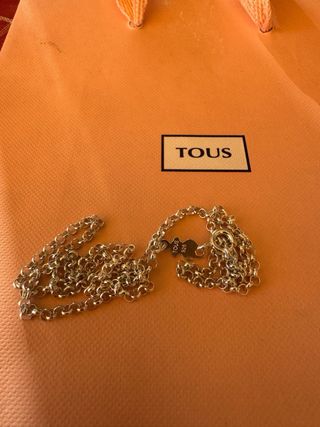 Cadena Tous 45 cm Plata