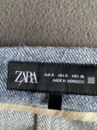 Pantalón ancho Zara 9% lana