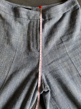 Pantalón ancho Zara 9% lana