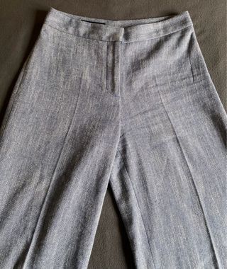 Pantalón ancho Zara 9% lana