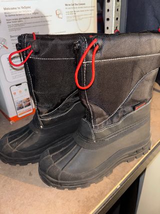 Botas de Nieve Niña/Niño Negras