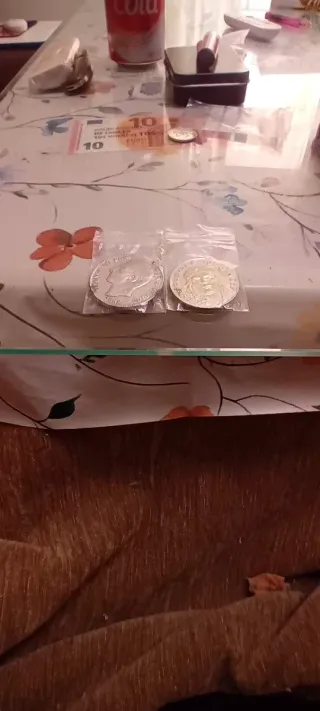 Moneda 5 Pesetas y Che Guevara