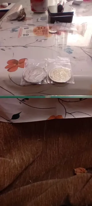 Moneda 5 Pesetas y Che Guevara