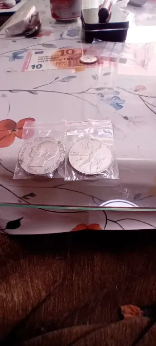 Moneda 5 Pesetas y Che Guevara