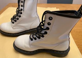 Dr. Martens bianche donna Tg 36