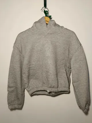 Felpa grigia da donna