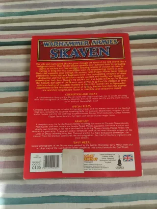 Warhammer Armies Skaven Supplement