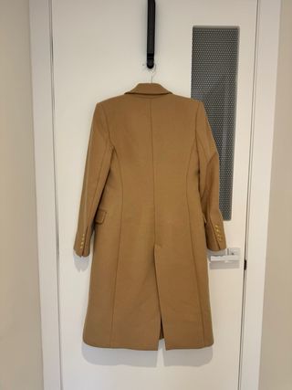 Abrigo Zara Lana Camel Talla XS