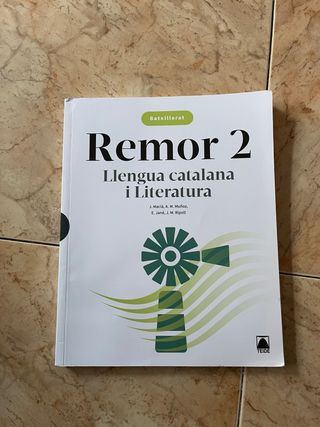 Remor. Llengua catalana i Literatura 2 BATX.