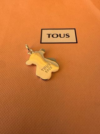 Colgante Oso Navideño Tous Plata