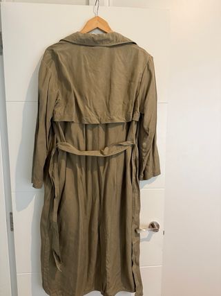 Gabardina Zara verde