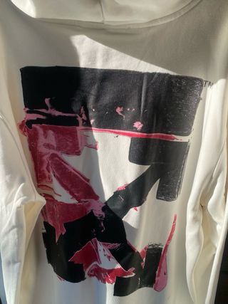 Felpa Off-White Bianca XXL Nuova