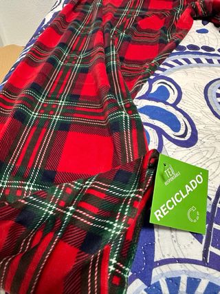 Pantalón pijama cuadros rojo XXL nuevo