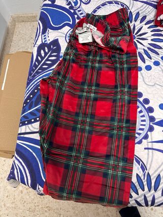 Pantalón pijama cuadros rojo XXL nuevo