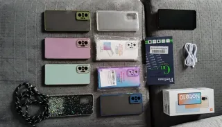 Xiaomi Redmi Note 10 Pro Dorado con 8 custodie