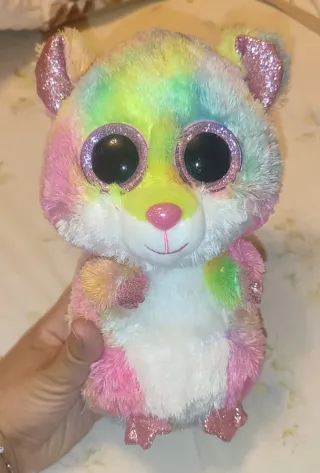 Peluche Criceto Ty Arcobaleno