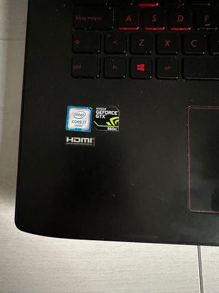 Portátil Gaming Asus Negro/Gris