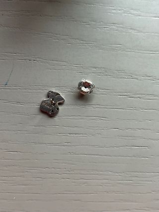 Pendientes Tous Oso Multicolor Plata