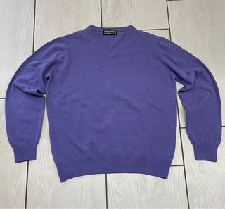 Maglione Bryan Ralph Lana Merino Viola