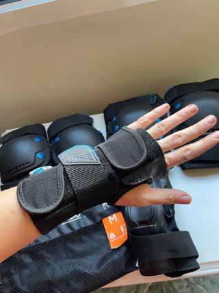 Set Rodilleras, Coderas y Muñequeras Oxelo M Adult