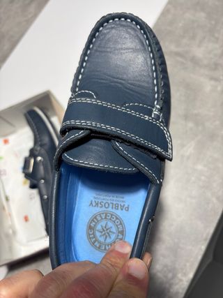 Zapatos náuticos niño azul tlla 33