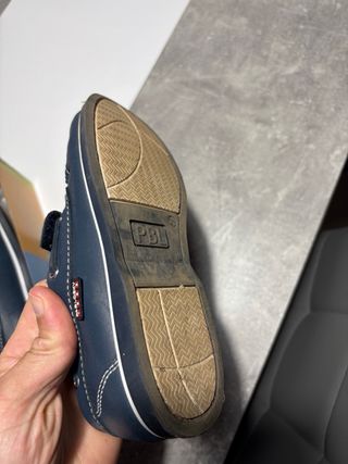 Zapatos náuticos niño azul tlla 33