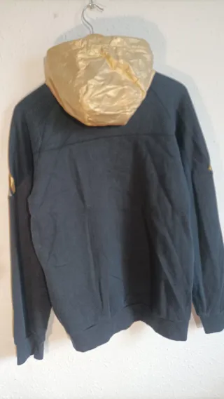 Sudadera Adidas Olímpica Negra y Dorada