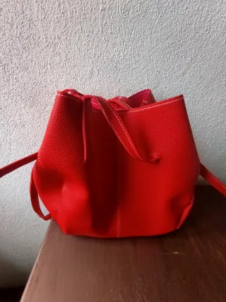 Bolso rojo multiposición
