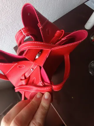 Bolso rojo multiposición