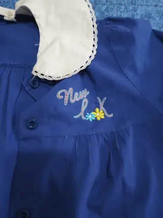 2 grembiuli bambina 7-8 anni