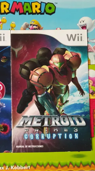 ⭕ - MANUAL - de Metroid prime 3 de Wii