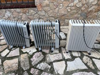 3 Radiadores Eléctricosfuncionan